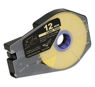 Canon Label Tape - Yellow W-12 MM
