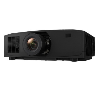 7,100lm Professional Installation Projector with Lens and 4K Support, Black