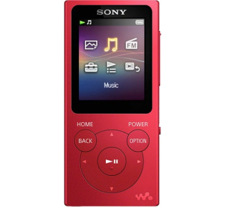 Sony Walkman NW-E394 8 GB Flash MP3 Player - Red