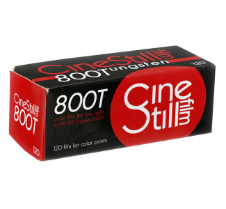 CineStill Film 800Tungsten Xpro C-41 Color Negative Film (120 Roll Film)
