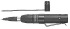 SHURE MX185 Condenser Lavalier Mic Cardioid with Tie Clip, Windscreen