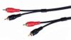 Comprehensive 2 gold RCA plugs each end stereo audio cable 50ft 2PP-2PP-50ST