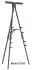 DA-LITE D305 Portable Folding Easel - Black