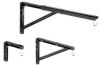 Da-Lite  No. 23 Wall Brackets - Black - 14.5 - 24