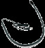 Azden CM-20D Neck-Worn Gooseneck Mic with 4-Pin Hirose Connector, Omni-directional