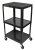 Luxor Adjustable Compact Steel Computer Workstation 26-42