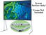 Draper 6'x8' Cinefold Cineflex Rear Projection Surface (Screen Surface Only, Frame Not Included)