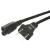 Cables To Go 6ft Polarized 2-Slot Power Cord