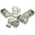 Cables To Go RJ45 Cat. 5E Modular Plug for Round Solid/Stranded Cable