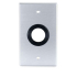 Grommet WP SGL Aluminum Faceplate