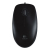Logitech M100 Mouse - Optical Wired - Black