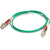 Cables To Go Fiber Optic Patch Cable - LC Male - LC Male - 9.84ft - Green 