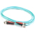 Cables To Go Fiber Optic Duplex Patch Cable - ST Male Network - ST Male Network - 6.56ft - Aqua 