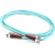 Cables To Go Fiber Optic Duplex Patch Cable  - ST Male Network - ST Male Network - 19.69ft - Aqua 