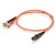 Cables To Go Fiber Optic Duplex Patch Cable - MT-RJ Male - ST Male - 29.53ft