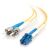 Cables To Go Fiber Optic Duplex Patch Cable - ST Male Network - LC Male Network - 65.62ft