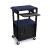 Luxor Adjustable Compact Steel Computer Workstation 26-42