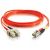Cables To Go Fiber Optic Duplex Patch Cable - Plenum - 9.84ft - Orange 