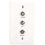 Cables To Go Classic Audio/Video Faceplate