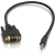 Cables To Go Velocity Audio/Video Cable (DB9-F to 3.5mm F) 1.5 ft