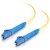 Cables To Go Fiber Optic Simplex Patch Cable (LC/LC M) 26.25ft, Yellow