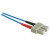 Cables To Go Fiber Optic Duplex Patch Cable SC/SC 16.4ft Blue