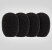 Shure RPM304 Black Foam Microphone Windscreens 