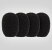 Shure RPM304 Black Foam Microphone Windscreens 