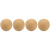 Shure RPM318 4-Pack PopperStopper Snap-Fit Foam Windscreens For BETA54 (Tan)