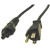C2G 6ft 3-Slot Notebook Power Cord