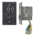 Kramer 3 Socket 1 Gang Audio/Video Faceplate