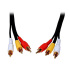 Comprehensive 50' 3-RCA/3-RCA cable