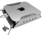 Compulocks MMEN76 Mac Mini Security Mount Enclosure - Silver