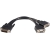 StarTech.com 8in LFH 59 Male to Dual Female VGA DMS 59 Cable