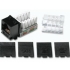 C2G Cat6 RJ45 UTP Keystone Jack - Black