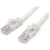 StarTech.com 10 ft White Snagless Cat5e UTP Patch Cable