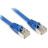 StarTech.com 50 ft Cat5e Blue Snagless Shielded RJ45 F/UTP Cat 5e Patch Cable - 50ft Patch Cord