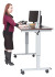 Luxor STANDUP-CF60-DW Standup Crank Flat Desk Workstation