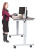 Luxor STANDUP-CF60-DW Standup Crank Flat Desk Workstation