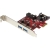 StarTech.com 4-port PCI Express USB 3.0 Card - 2 External, 2 Internal - SATA Power