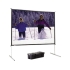 Da-Lite Fast-Fold Deluxe 88608 Projection Screen - 138