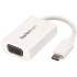 StarTech.com USB C to VGA Video Adapter with USB Power Delivery- Thunderbolt 3 Compatible - USB-C to VGA Adapter - 1920 x 1200 - White