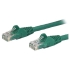 StarTech.com 1ft Green Cat6 Patch Cable with Snagless RJ45 Connectors - Short Ethernet Cable - 1 ft Cat 6 UTP Cable