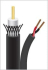 Sewell SW-22856 Bulk RG59+ Power Siamese Cable 1000 ft Spool - Black