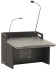Anchor ACL2-U4 Acclaim Tabletop Lectern with 2 Built in Dual Wireless Microphone Receiver