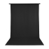 Promaster 2722 Wrinkle Resistant Backdrop 5'x9' - Black