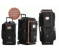Black Color Wheeled Production Case, 23.5-in x 12-in x 11.5-in