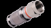 C-Tec2 RG6 F Plugs for Non-Plenum Single, Dual, Tri or Quad Shield Formats, Nickel