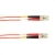 OM1 62.5/125 Multimode Fiber Patch Cable OFNP Plenum LC-LC RD 5M