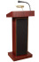 Oklahoma Sound Orator Lectern, Mahogany